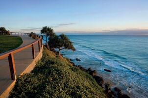 Beach nearby, white sand