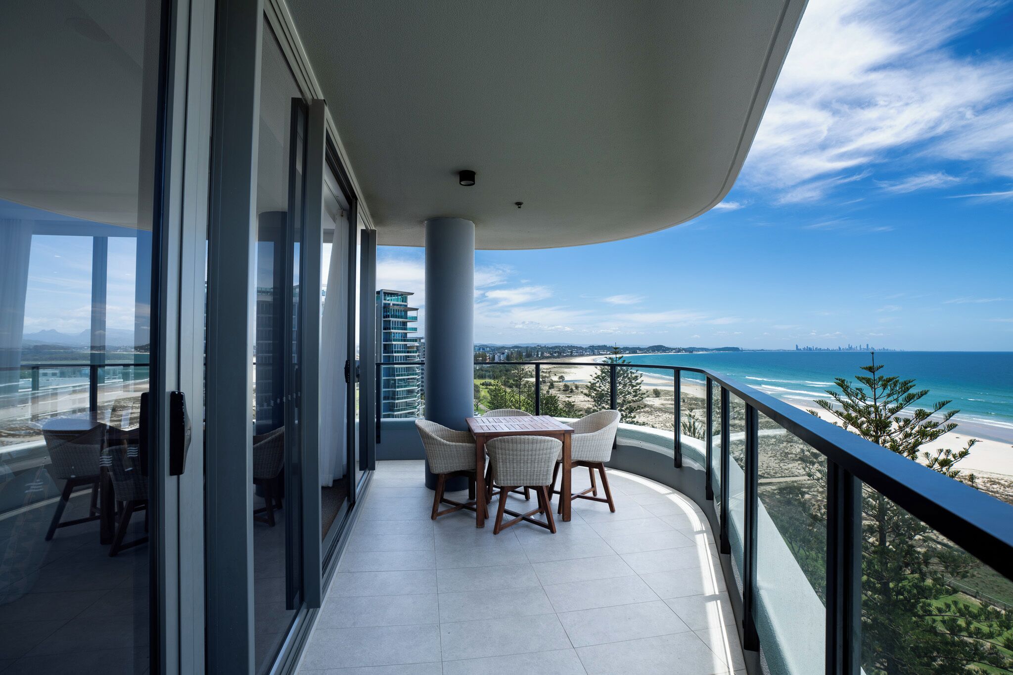 2 Bedroom Oceanfront (High Floor) | Terrace/patio