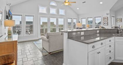 Semi-Oceanfront Home w/ Private Pool, Hot Tub, Game Room, and Home Theater