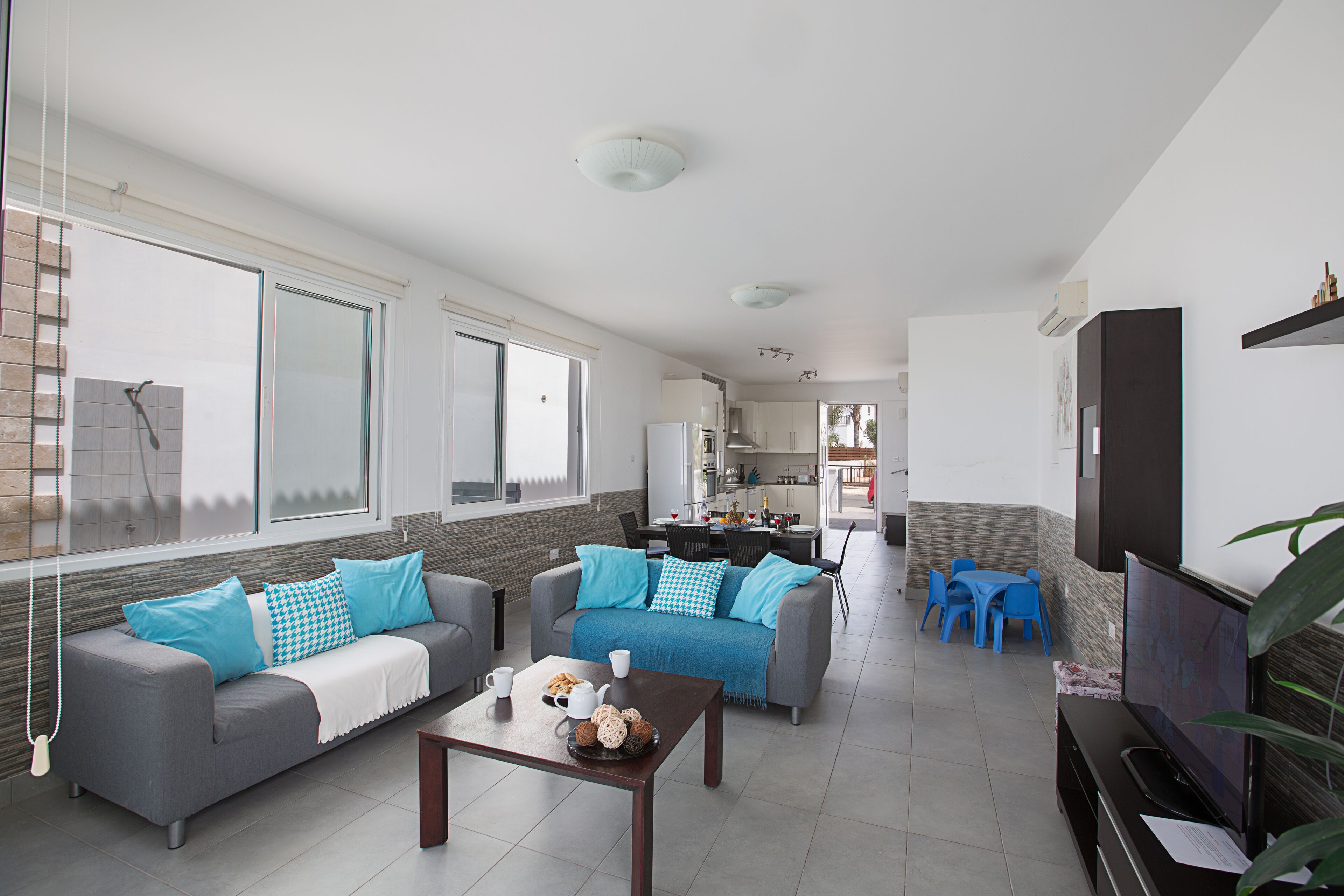 Vila, 3 quartos, piscina particular, vista para o jardim | Área de estar