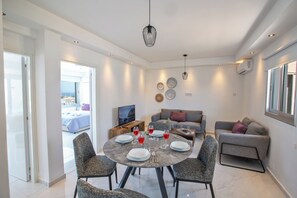 Apartment, 2 Bedrooms, Balcony, Ocean View | Living area - Apt Nina, Modern 2bdr Ayia Napa Apartment (Ayia Napa)