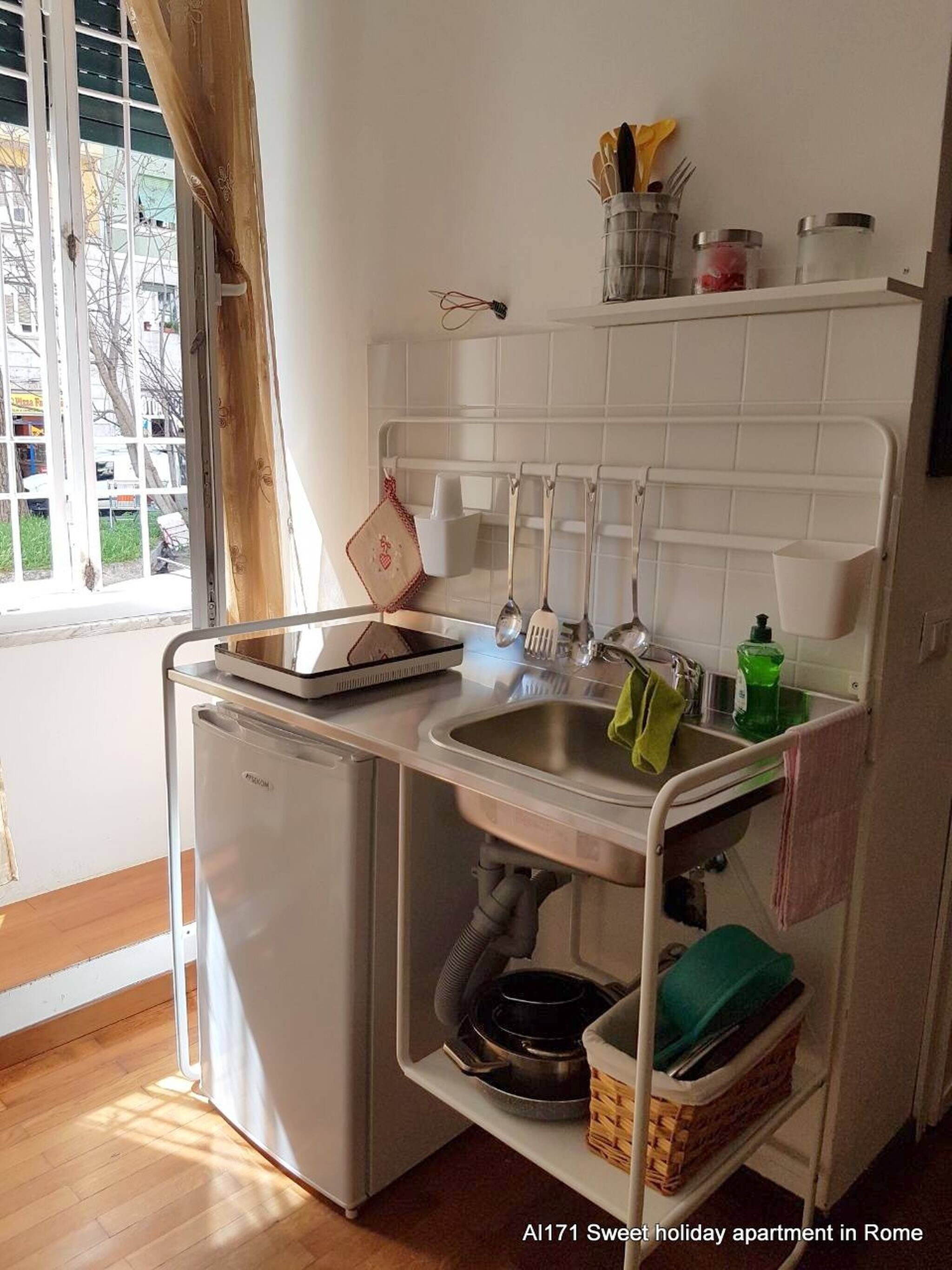 아파트, 침실 1개 | 전용 주방