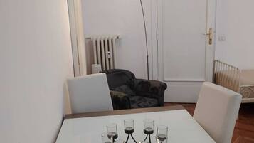 Apartment, 1 Bedroom | Living area