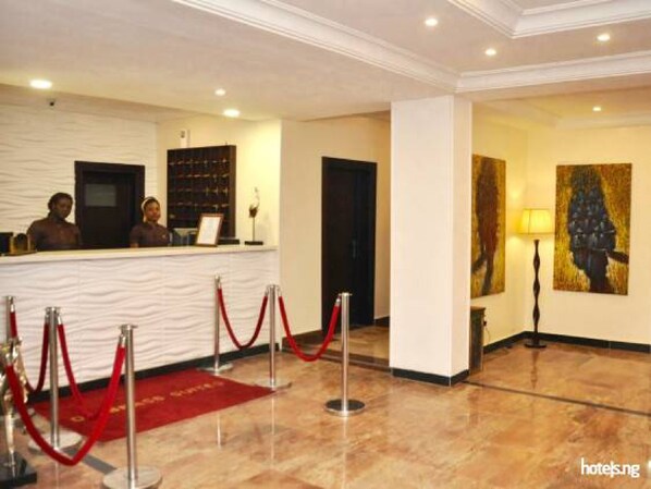 Room, 1 Bedroom, Smoking, Private Pool | Lobby - Room-de Brass Suites Hotel - Deluxe (Yenagoa)