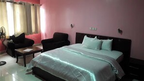 Room, 1 Bedroom, Accessible, Smoking | 1 bedroom, internet - Room-divine Fountain Hotel - Guest Room (Lagos)