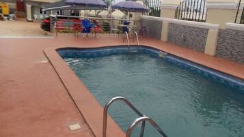 Room, 1 Bedroom, Accessible, Smoking | Pool | Indoor pool