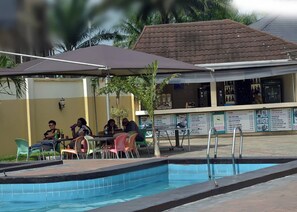 Room, 1 Bedroom, Accessible, Smoking | Pool | Indoor pool - Room-habitat Hotel and Suites -guest Roo (Alakahia)