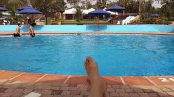 Room, 1 Bedroom, Accessible, Smoking | Pool | Indoor pool