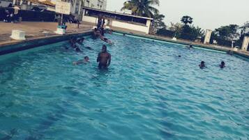 Room, 1 Bedroom, Accessible, Smoking | Pool | Indoor pool