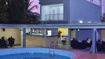 Room, 1 Bedroom, Accessible, Smoking | Pool | Indoor pool