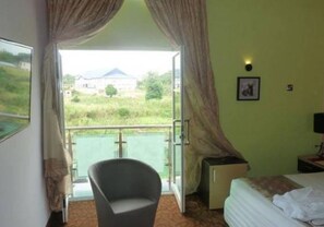 Room, 1 Bedroom, Accessible, Smoking | Balcony