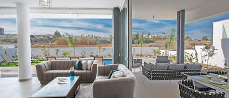 Villa, 3 Bedrooms, Smoking, Private Pool | Outdoor dining