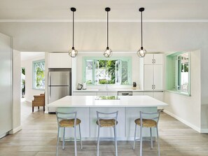 Huis, 3 slaapkamers, terras, uitzicht op zee | Dineerruimte
