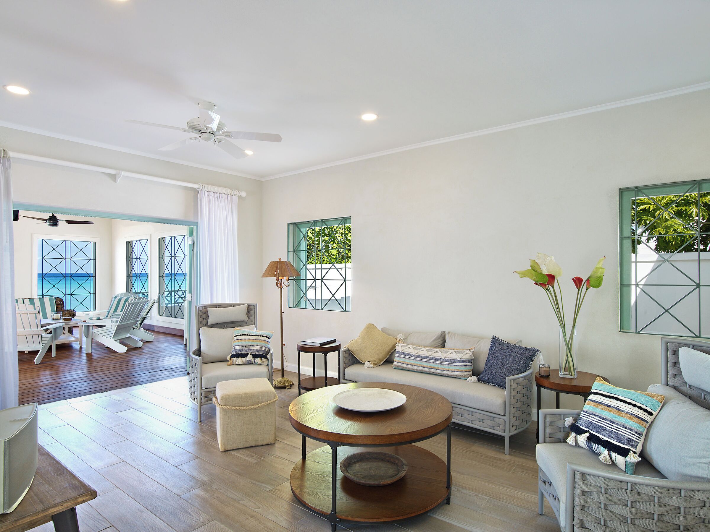 House, 3 Bedrooms, Patio, Ocean View | Living room