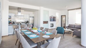 Villa, 5 Bedrooms, Smoking, Private Pool | Dining - Villa Prol17, Exquisite 5bdr Villa With Pool, Close to Fig Tree Bay Beach (Paralimni)