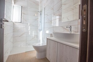 Villa, 5 Bedrooms, Smoking, Private Pool | Bathroom - Villa Prol17, Exquisite 5bdr Villa With Pool, Close to Fig Tree Bay Beach (Paralimni)
