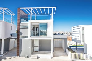 Villa, 2 chambres, fumeur, piscine privée | Extérieur