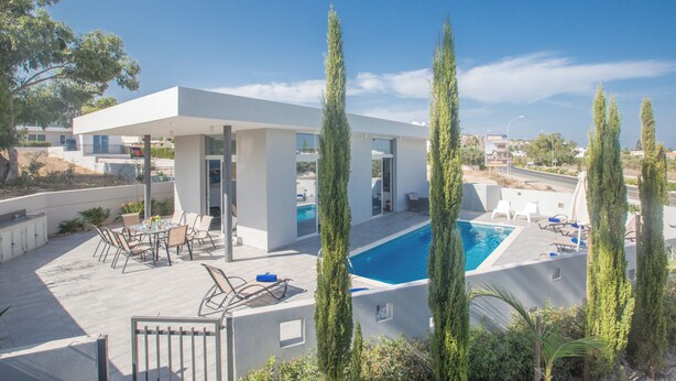 Villa, 4 Bedrooms, Smoking, Private Pool | Pool | Outdoor pool, pool loungers - Villa Prpo490a, Stunning 5bdr Protaras Villa With Pool, Close to the Beach (Paralimni)