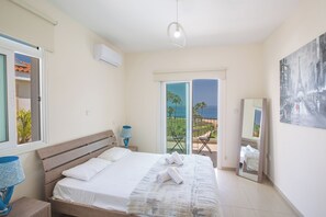 Villa, 4 Bedrooms, Smoking, Private Pool | 4 bedrooms - Protaras Mesogeios Villa Me16 Beachfront Villa in Protaras Center (Paralimni)