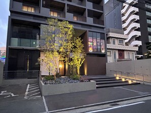 施設の正面