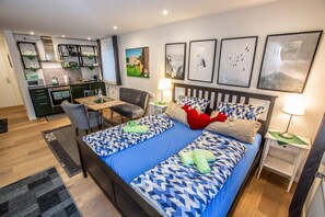 1 Schlafzimmer, Internetzugang, Bettwäsche