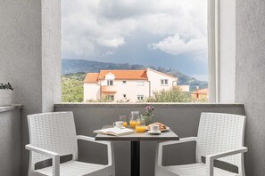 Apartment (Comfort Two Bedroom Apartment with Ba) | Balcony - Apartments Villa Salona Sky (Solin)