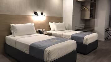 Deluxe Duo | Memory foam beds, in-room safe, desk, laptop workspace