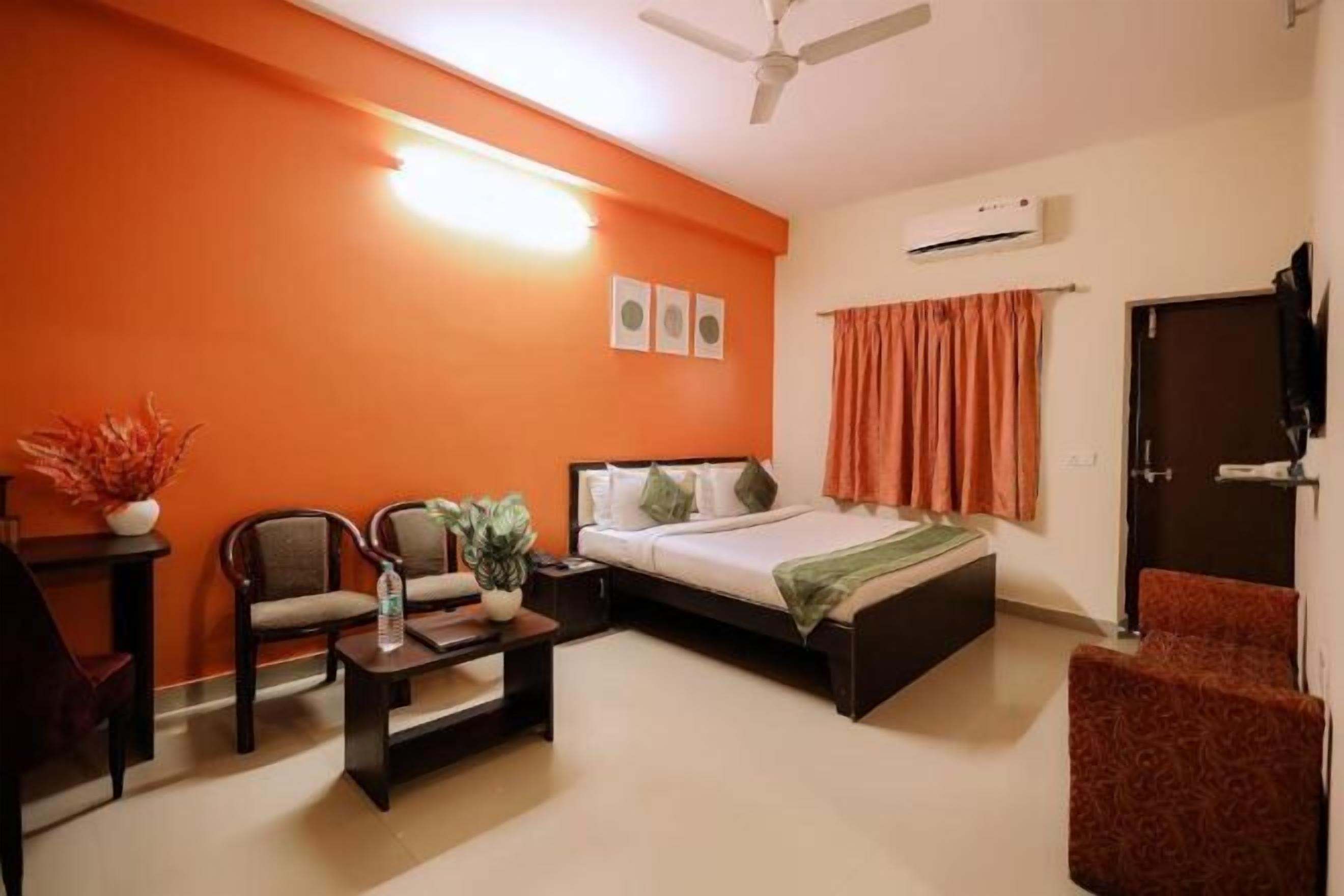 Skrivbord, gratis wi-fi och sängkläder