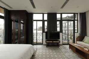 Apartemen Panorama | 1 kamar tidur dan didekorasi berbeda-beda