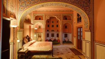 Deluxe River Facing Room | 1 bedroom, individually decorated, desk, rollaway beds