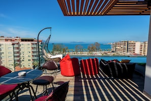 Outdoor pool, sun loungers - Ames Hotel & SPA (Vlorë)