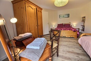 3 多间卧室、熨斗/熨衣板、免费 WiFi、床单