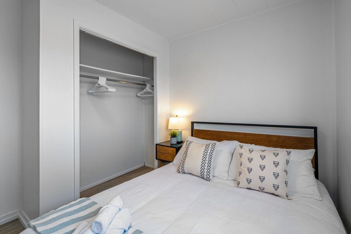3 chambres, literie de qualité, lit avec matelas en mousse à mémoire