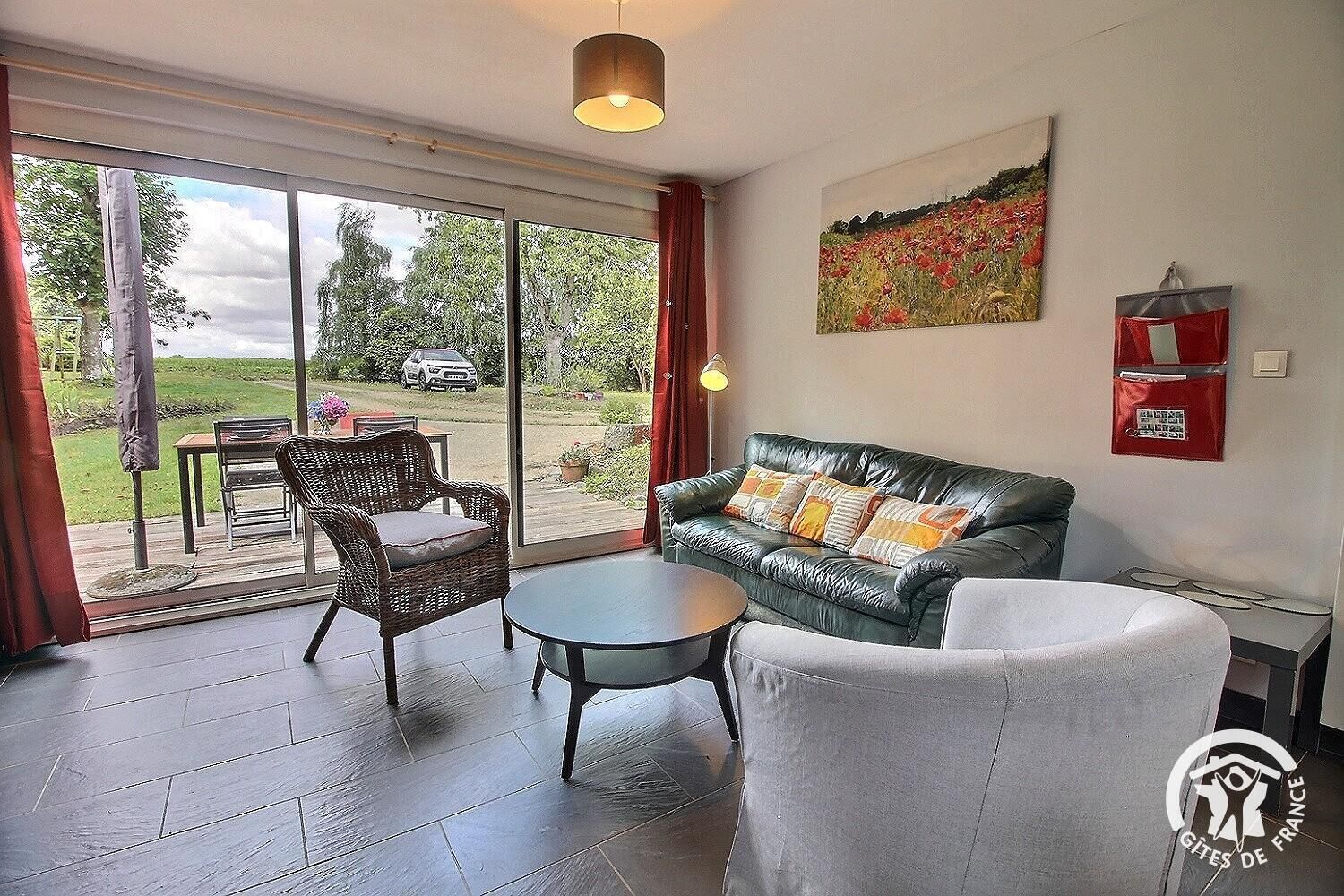 Télévision, cheminée, livres, chaîne hi-fi