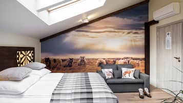 2 bedrooms, soundproofing, iron/ironing board, free WiFi