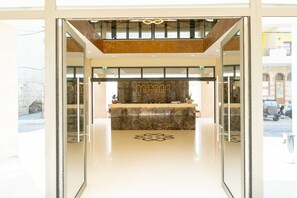 Entrada de la propiedad