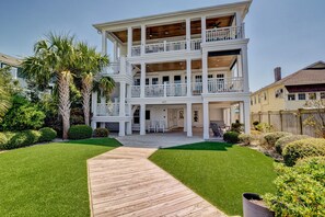 Exterior - 8 Channel Ave A - Perfect location with sound front views. Sleeps 10. (Wrightsville Beach)