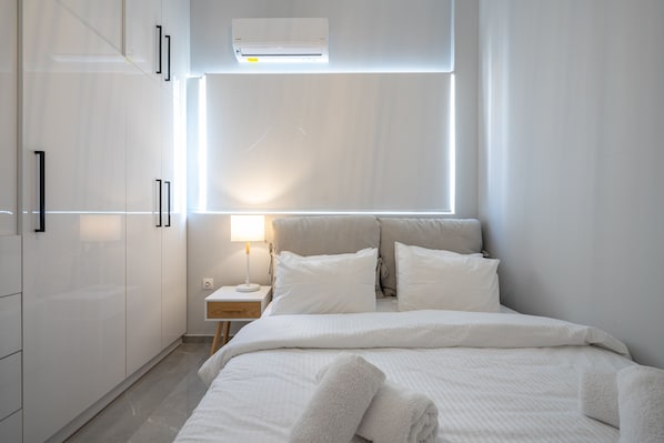 Penthouse Deluxe, 3 chambres, balcon, vue ville