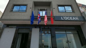 Façade de l’hébergement