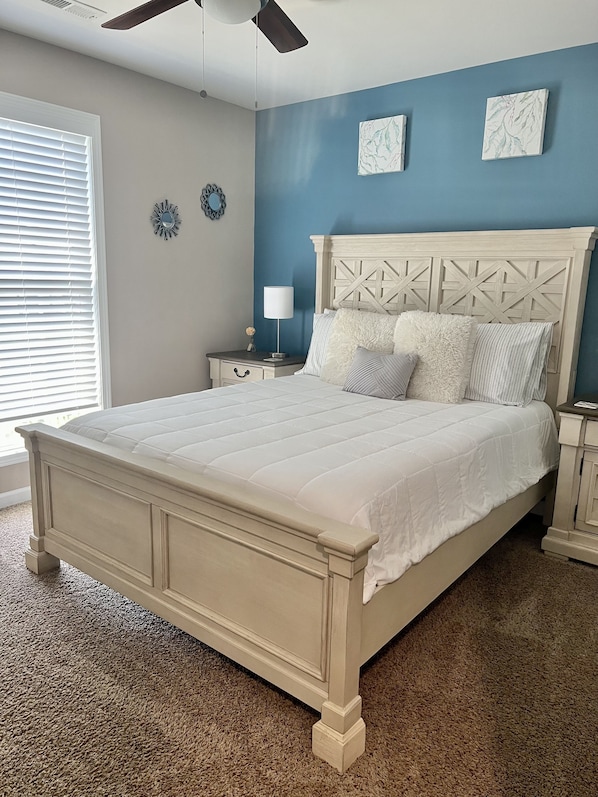 3 bedrooms, iron/ironing board, free WiFi, bed sheets
