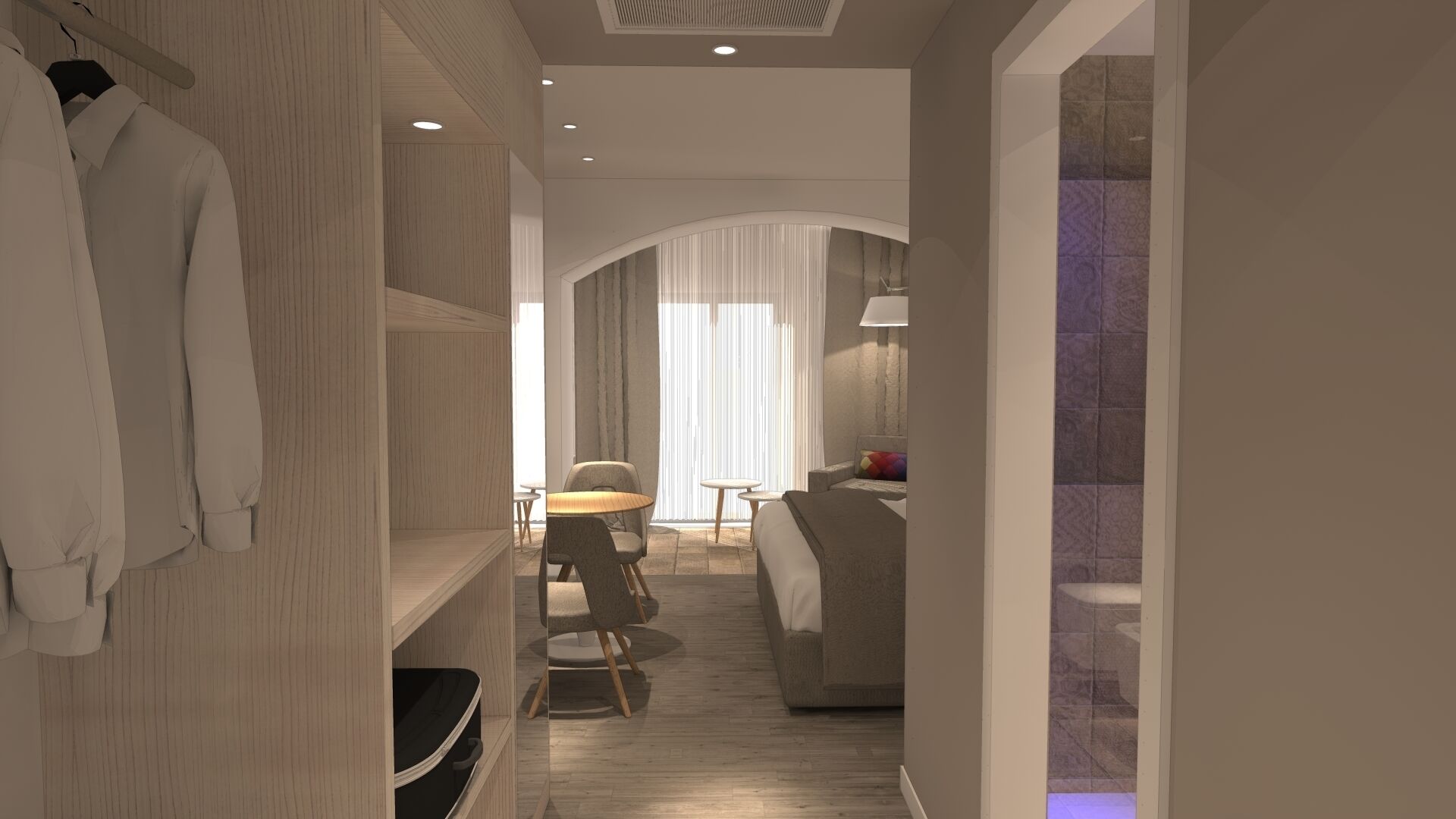 deluxe double or twin room | minibar, in-room safe, desk, blackout curtains