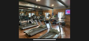 Fitness facility - Sandy Feet 1st floor apartment with open plan living on The Bay, Filey (Primrose Valley)
