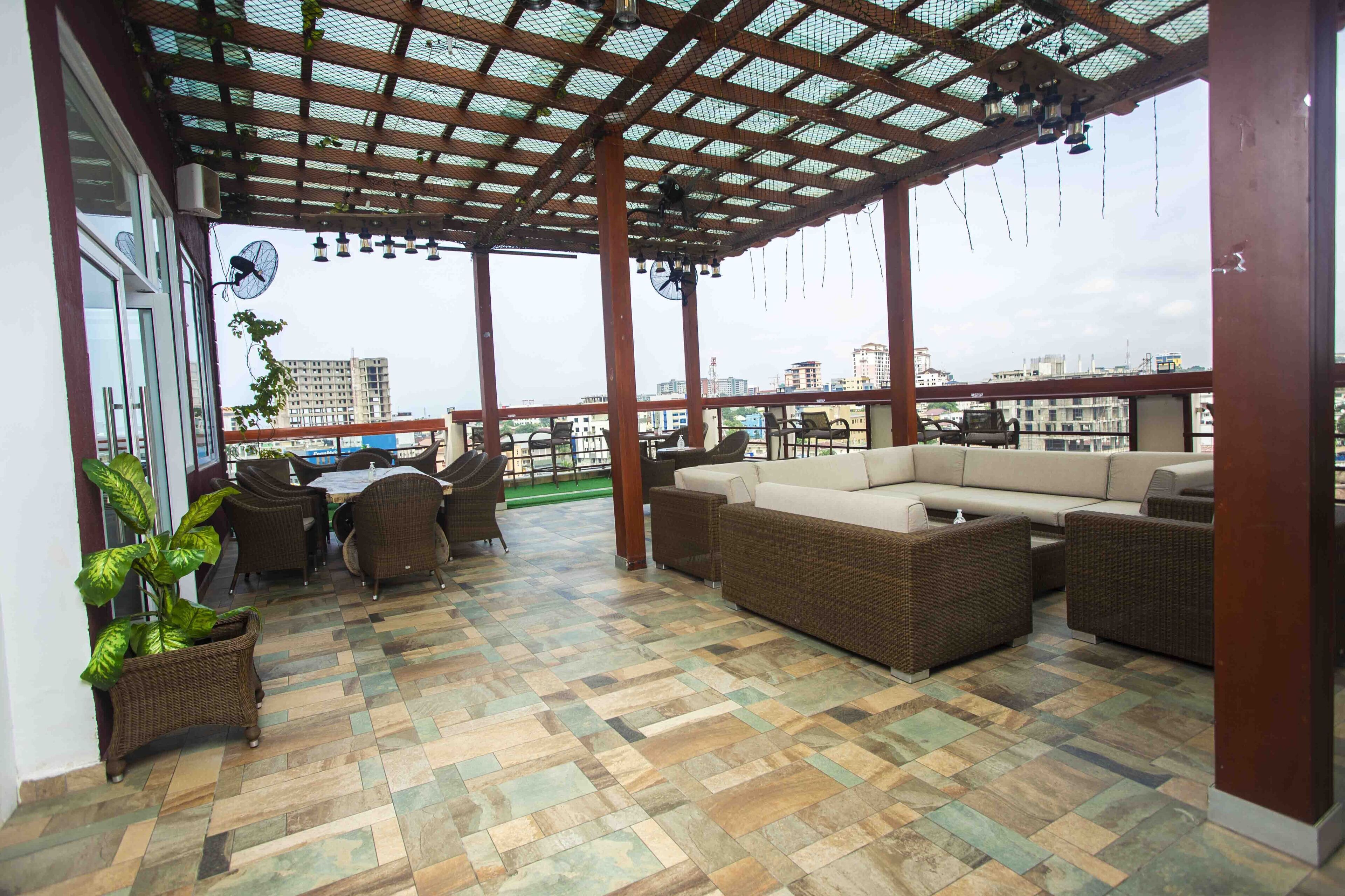 Rooftop terrace