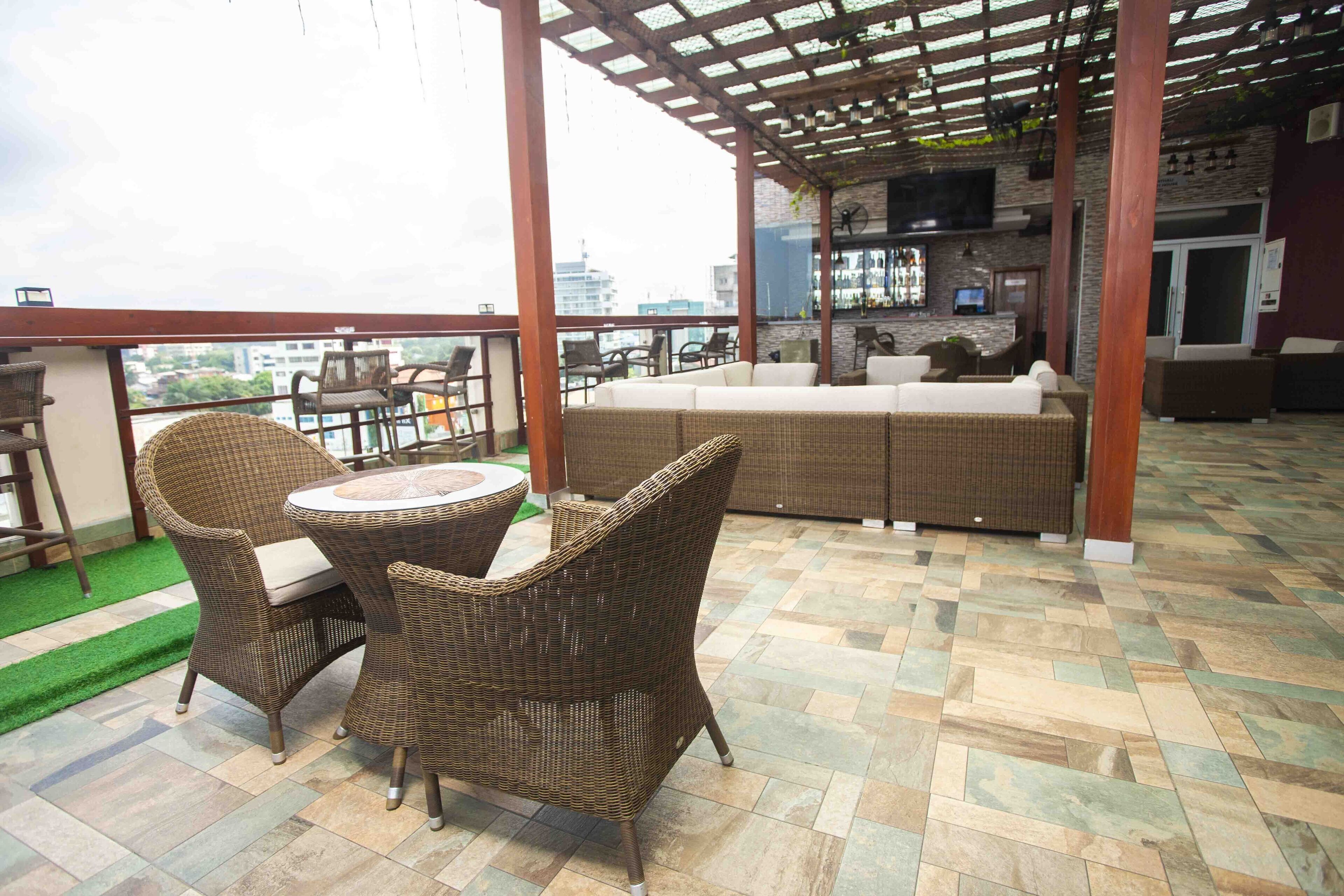 Rooftop terrace
