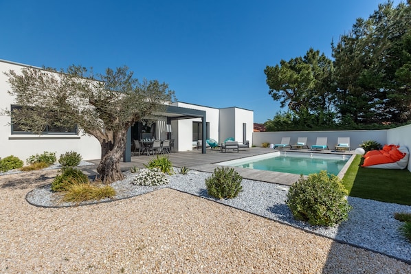 Piscine chauffée
