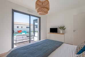 3 chambres, Wi-Fi gratuit, draps fournis