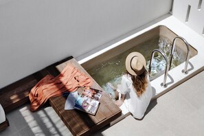 Loft Suite, Plunge Pool, Sea View | Terrace/patio