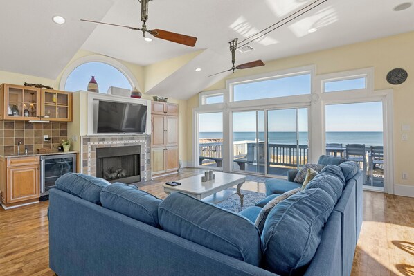 TV, DVD player, table football