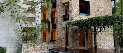 Indoor pool, outdoor pool