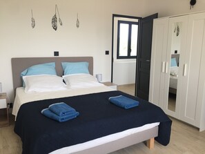 4 bedrooms, iron/ironing board, travel crib, WiFi